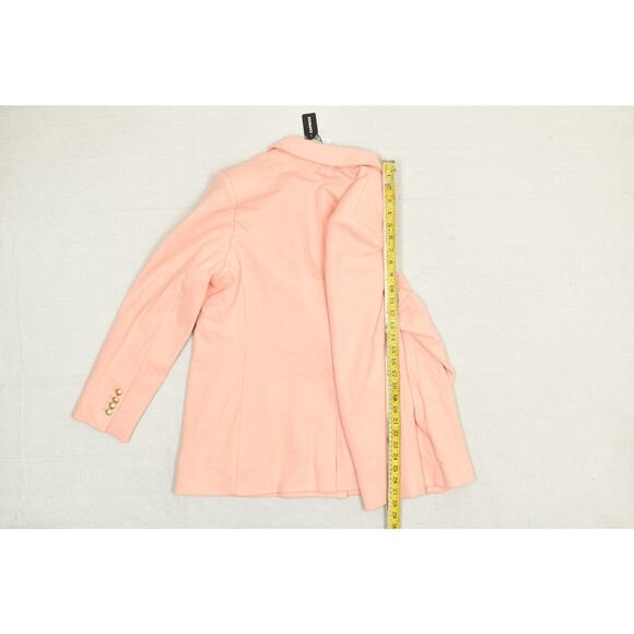 NEW Express Women's Peach Double Breasted Blazer Regular Size XL New w/ Tags - Picture 8 of 8